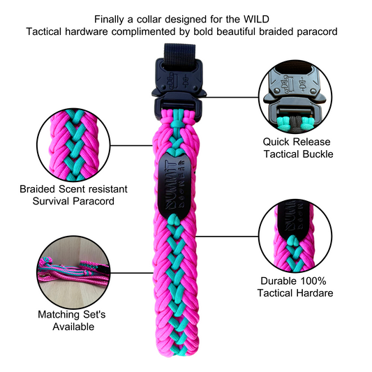 The "Candy Shop" Tactical Paracord Collar