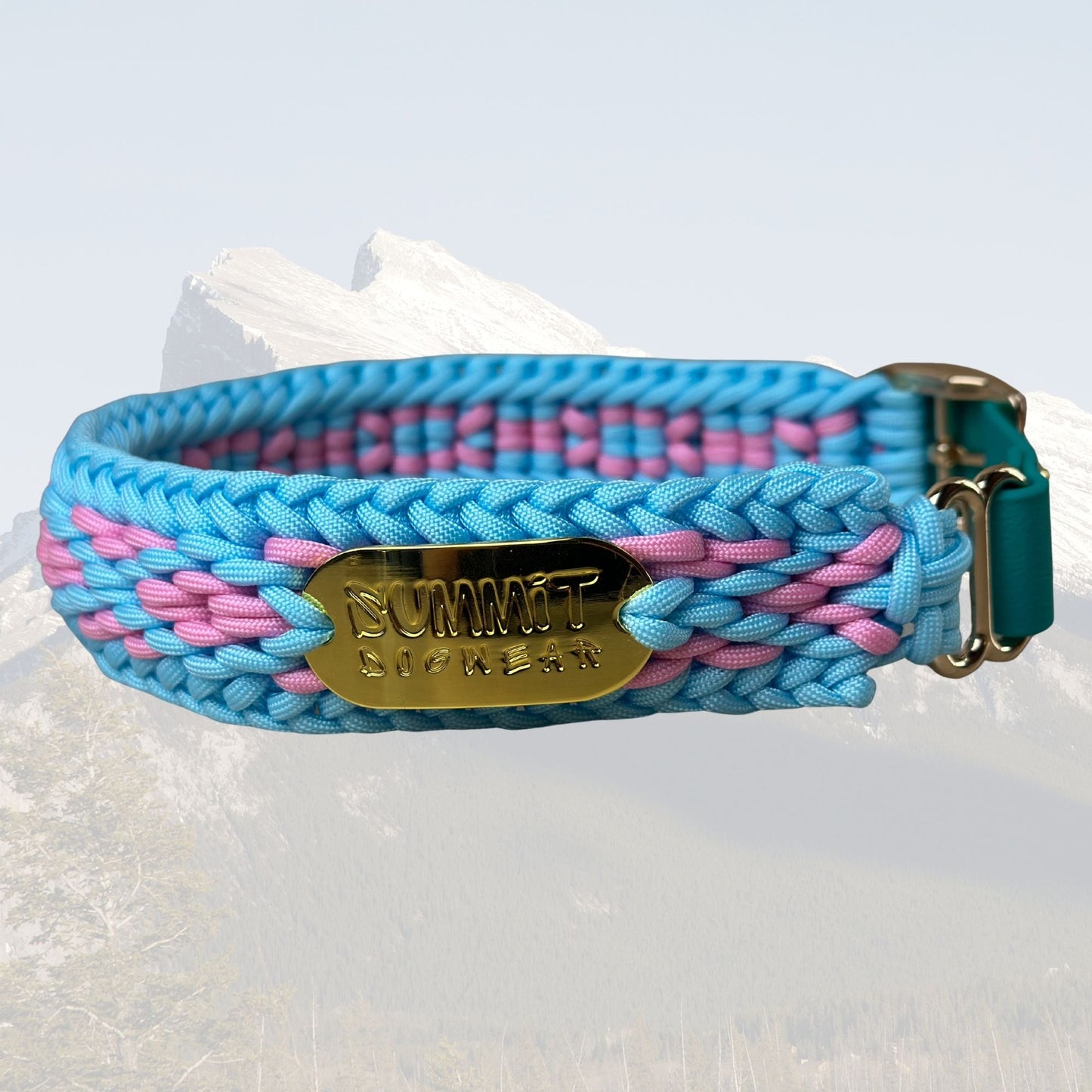 The "Cotton Candy" Premium Paracord Collar
