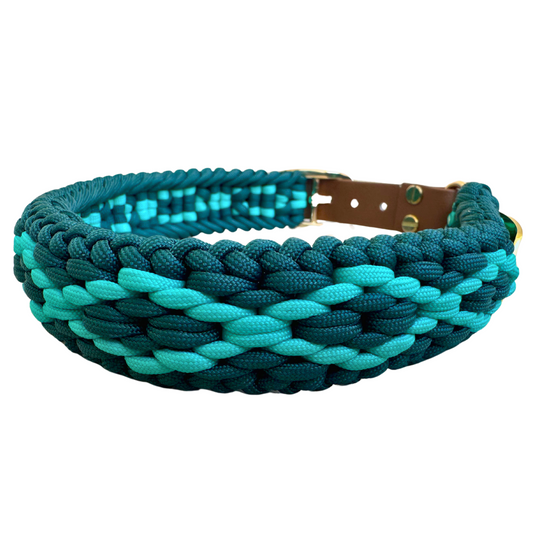 The "Emerald Lake" Premium Paracord Collar