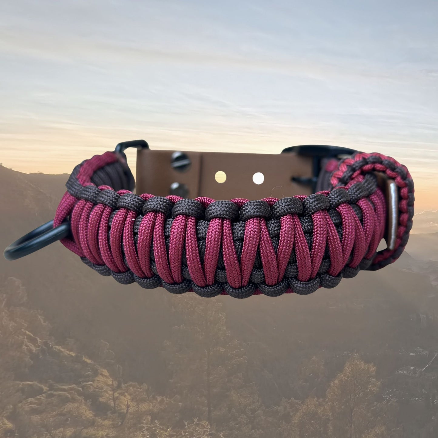 The "Classic" Paracord Belt Style Collar