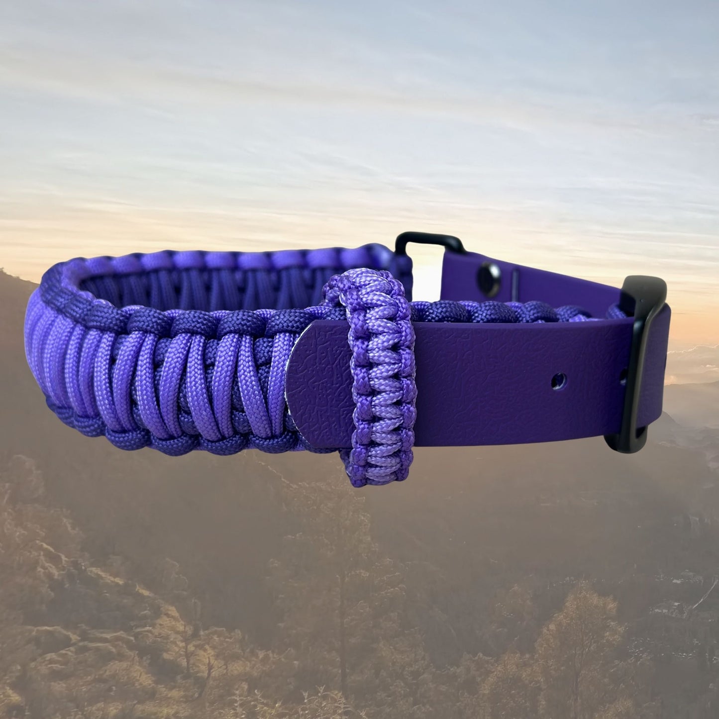 The "Classic" Paracord Belt Style Collar