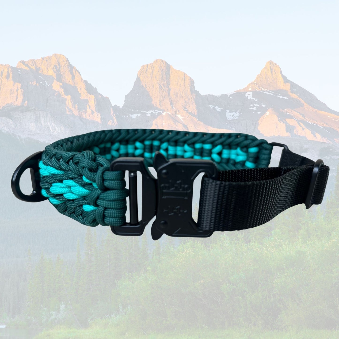 The Moraine Lake 2.0 Tactical Paracord Collar
