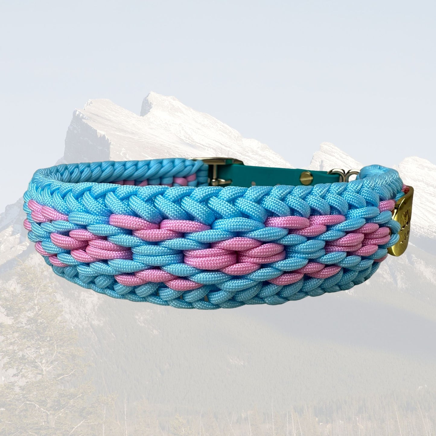 The "Cotton Candy" Premium Paracord Collar