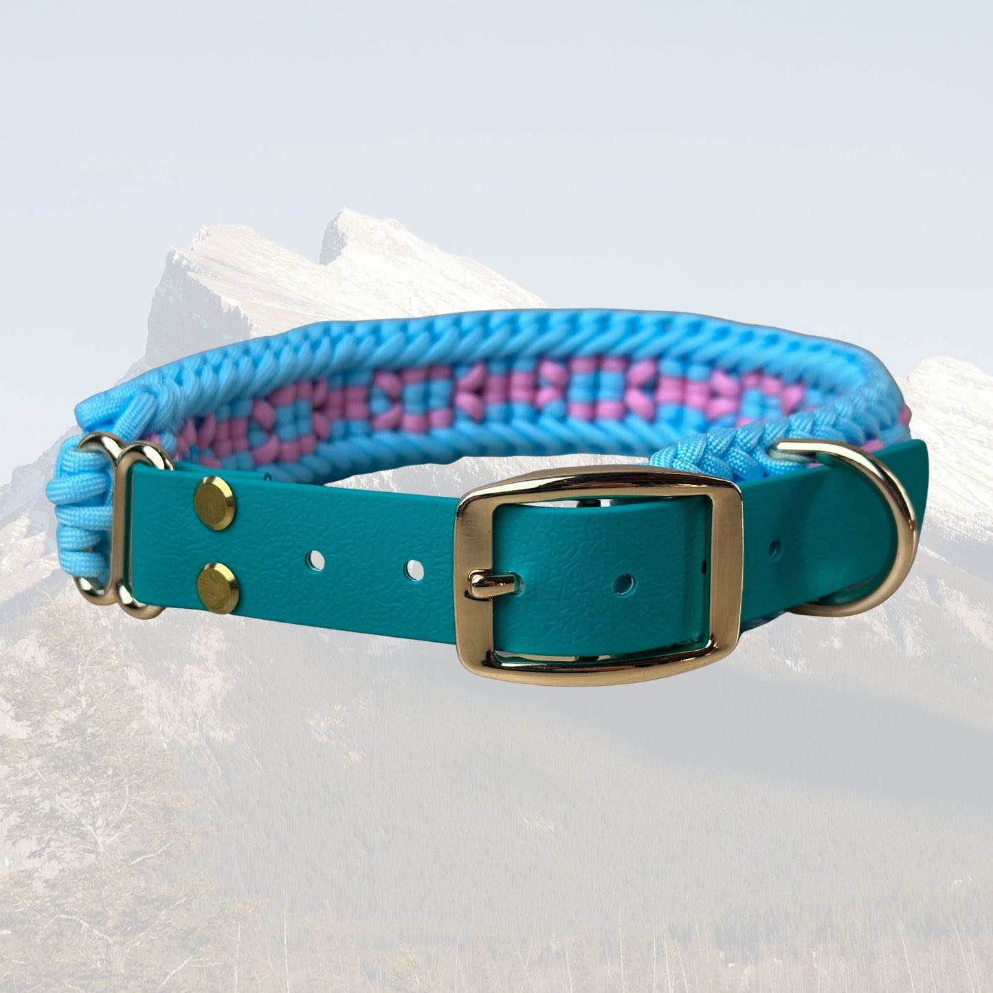The "Cotton Candy" Premium Paracord Collar
