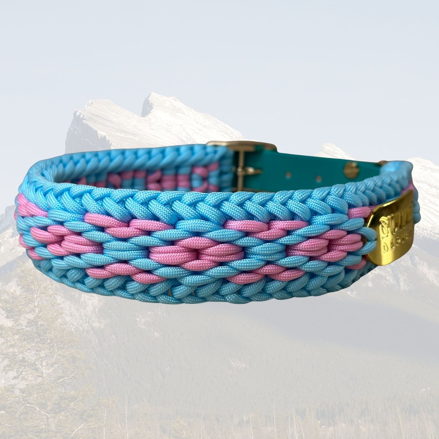 The "Cotton Candy" Premium Paracord Collar