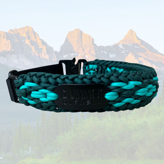 The Moraine Lake 2.0 Tactical Paracord Collar
