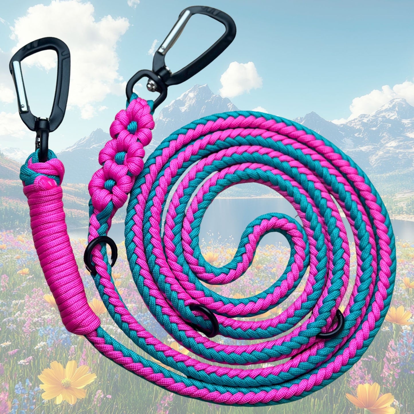 The Wildflower Multi-Leash (Tactical Carabiner)