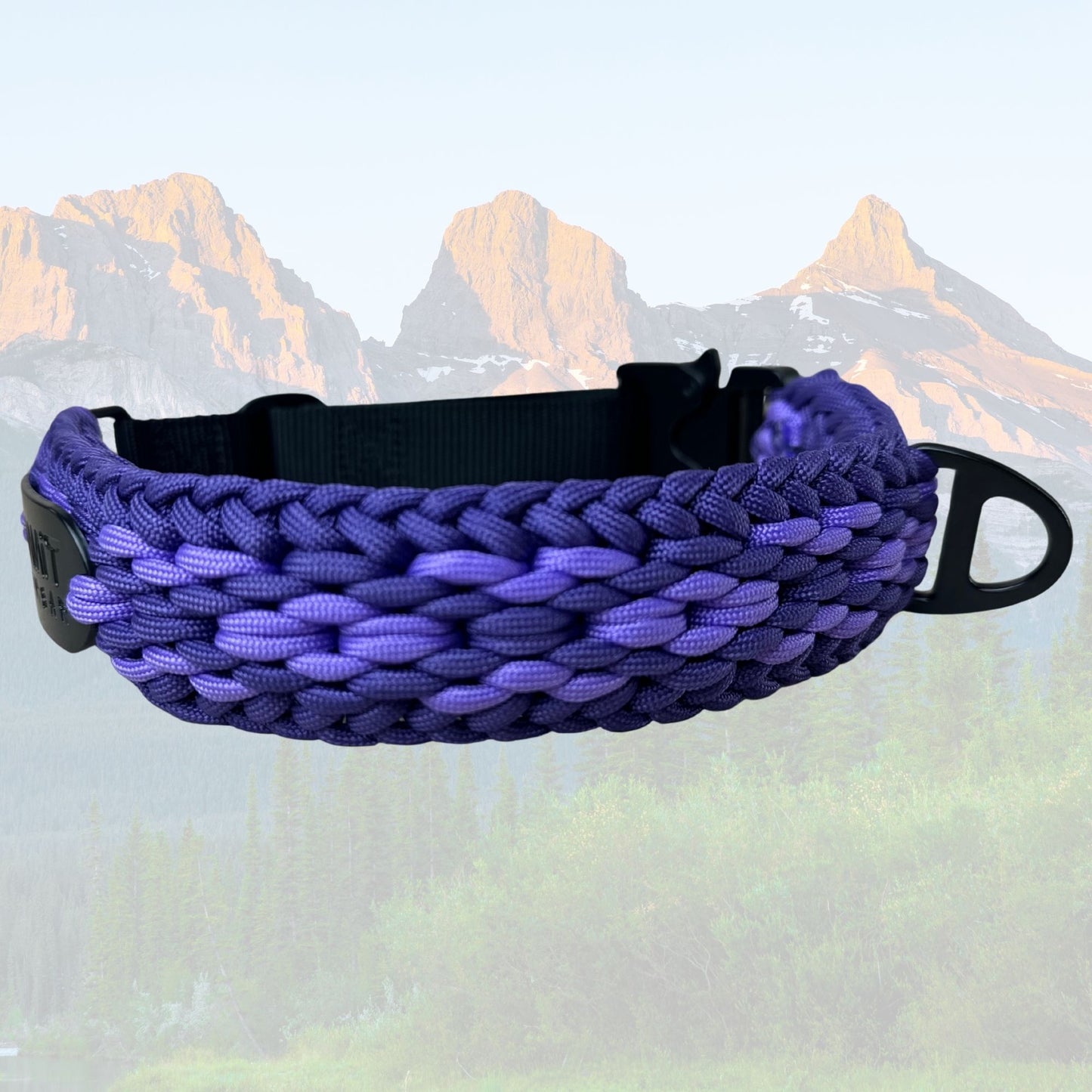 The "Amethyst" Tactical Paracord Collar
